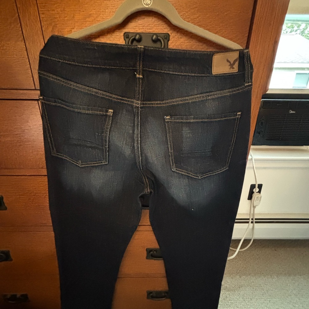 American Eagle Outfitters Denim with Orange Accent - Picture 5 of 6